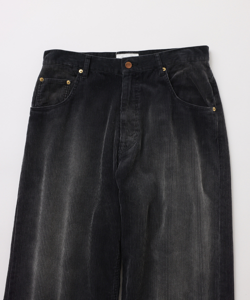 UNFOLLOW(アンフォロー)の「【FOLL / フォル】faded corduroy wardrobe jeans(デニムパンツ・メンズ・ベージュ/グレー・1/2/3)」の3枚目の写真