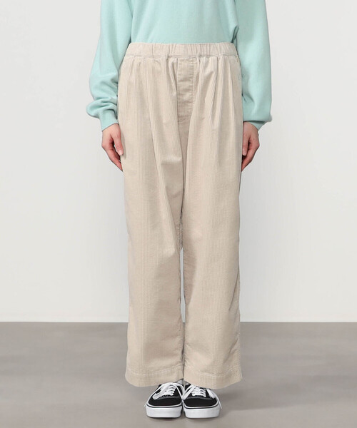 DANTON(ダントン)の「DANTON | コーデュロイ イージーストレートパンツ WOMEN(その他パンツ・レディース・ブラウン/アイボリー・38)」の11枚目の写真
