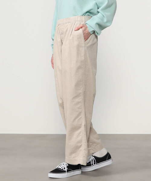 DANTON(ダントン)の「DANTON | コーデュロイ イージーストレートパンツ WOMEN(その他パンツ・レディース・ブラウン/アイボリー・38)」の10枚目の写真