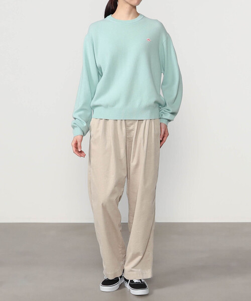 DANTON(ダントン)の「DANTON | コーデュロイ イージーストレートパンツ WOMEN(その他パンツ・レディース・ブラウン/アイボリー・38)」の8枚目の写真