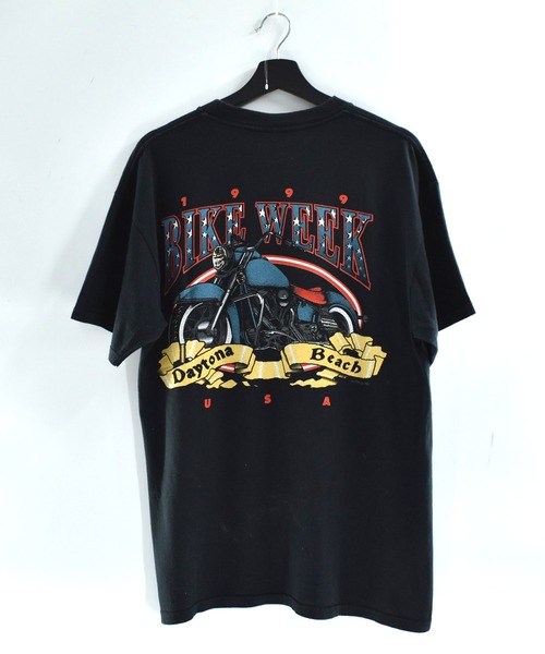 LABORATORY R(ラボラトリーアール)の「【USED】90’s “Bike Week 1999” バイク Tシャツ(Tシャツ/カットソー・メンズ・ブラック・LARGE)」の5枚目の写真