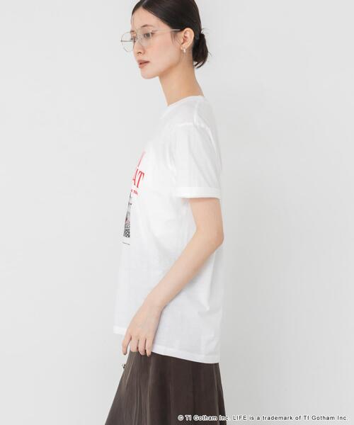 GOOD ROCK SPEED(グッドロックスピード)の「『別注』GOOD ROCK SPEED×URBAN RESEARCH CAT T-SHIRTS(Tシャツ/カットソー・レディース・ホワイト/ピンク・FREE)」の5枚目の写真