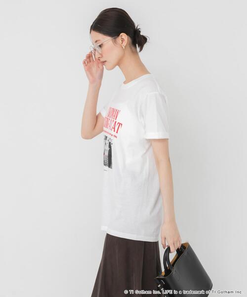 GOOD ROCK SPEED(グッドロックスピード)の「『別注』GOOD ROCK SPEED×URBAN RESEARCH CAT T-SHIRTS(Tシャツ/カットソー・レディース・ホワイト/ピンク・FREE)」の7枚目の写真