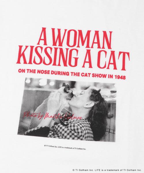 GOOD ROCK SPEED(グッドロックスピード)の「『別注』GOOD ROCK SPEED×URBAN RESEARCH CAT T-SHIRTS(Tシャツ/カットソー・レディース・ホワイト/ピンク・FREE)」の10枚目の写真