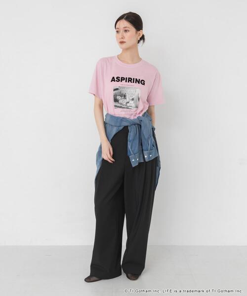 GOOD ROCK SPEED(グッドロックスピード)の「『別注』GOOD ROCK SPEED×URBAN RESEARCH CAT T-SHIRTS(Tシャツ/カットソー・レディース・ホワイト/ピンク・FREE)」の17枚目の写真