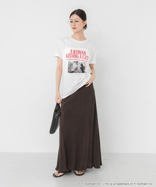 GOOD ROCK SPEED(グッドロックスピード)の「『別注』GOOD ROCK SPEED×URBAN RESEARCH CAT T-SHIRTS(Tシャツ/カットソー・レディース・ホワイト/ピンク・FREE)」の10枚目の写真
