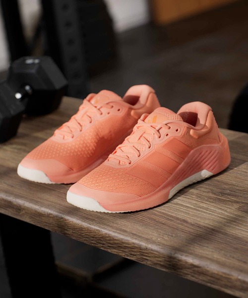 adidas(アディダス)の「ドロップセット 4 トレーニング / Dropset 4 Training / アディダス adidas(スニーカー・レディース・オレンジ・24.5cm/26.0cm/25.5cm/25.0cm/23.5cm/24.0cm/23.0cm/22.0cm/22.5cm)」の1枚目の写真