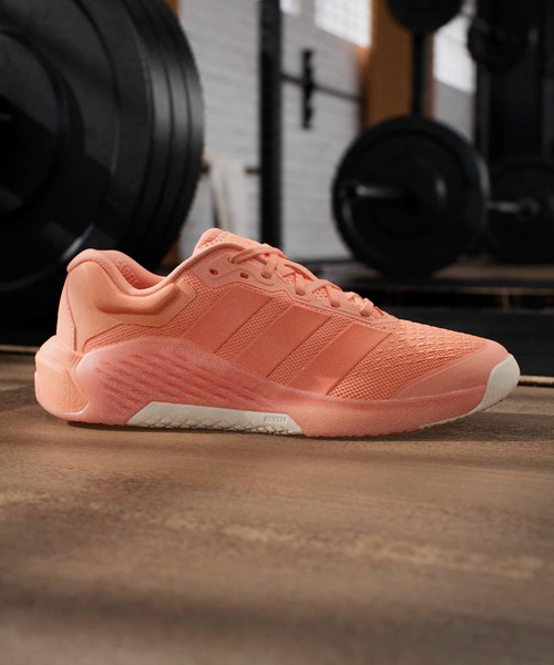 adidas(アディダス)の「ドロップセット 4 トレーニング / Dropset 4 Training / アディダス adidas(スニーカー・レディース・オレンジ・24.5cm/26.0cm/25.5cm/25.0cm/23.5cm/24.0cm/23.0cm/22.0cm/22.5cm)」の2枚目の写真