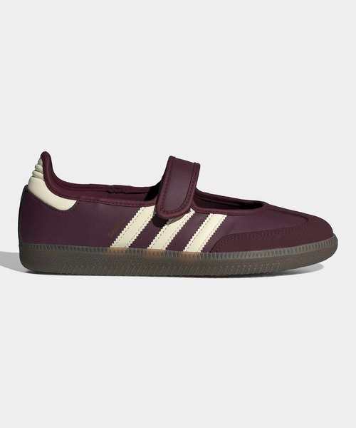 adidas(アディダス)の「サンバ ジェーン / Samba Jane / アディダスオリジナルス adidas Originals(スニーカー・レディース・レッド・22.0cm/22.5cm/23.0cm/23.5cm/24.0cm/24.5cm/25.0cm/25.5cm/26.0cm/26.5cm/27.0cm/27.5cm/28.0cm/28.5cm/29.0cm)」の1枚目の写真
