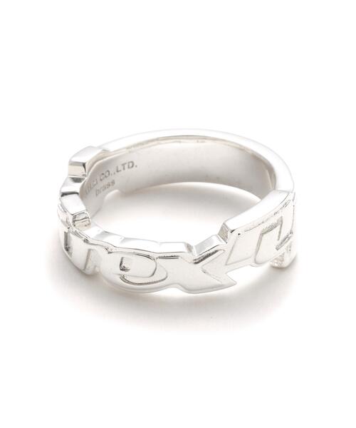 AVIREX(アヴィレックス)の「《AVIREX by J.H.M CO.,LTD.》GOALERS SIGNATURE LOGO RING / ゴーラーズ シグネチャーロゴ リング / アヴィレックス / JAM HOME MADE / ジャムホームメイド(リング・メンズ・シルバー・17/21/23/19/9/11)」の1枚目の写真