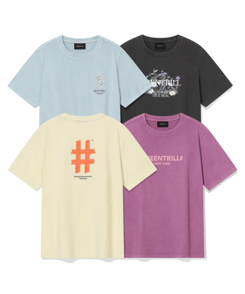 BEENTRILL(ビントリル)の「ウィメンズエッセンシャルフラワーベーシックロゴ半袖Tシャツ(ミント)(Tシャツ/カットソー・レディース・その他・SMALL/MEDIUM/LARGE/X-LARGE/2XL)」の4枚目の写真