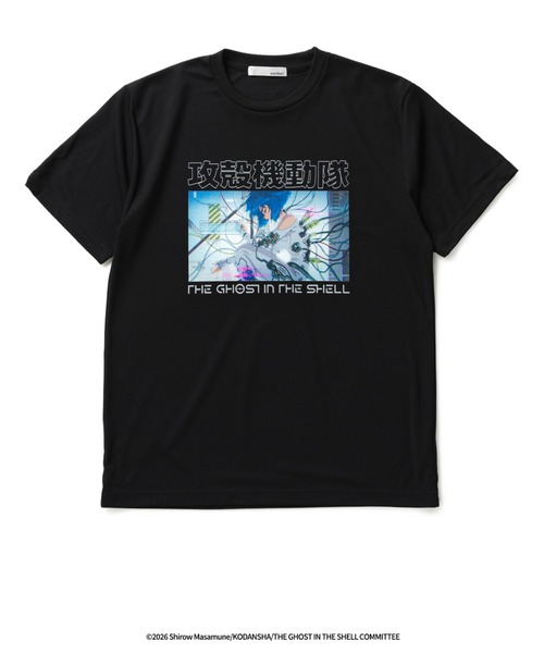 narifuri(ナリフリ)の「narifuri × 攻殻機動隊 THE GHOST IN THE SHELL ドライTシャツ(Tシャツ/カットソー・メンズ・ブラック/ホワイト/ブルー・LARGE/X-LARGE/SMALL/MEDIUM)」の3枚目の写真