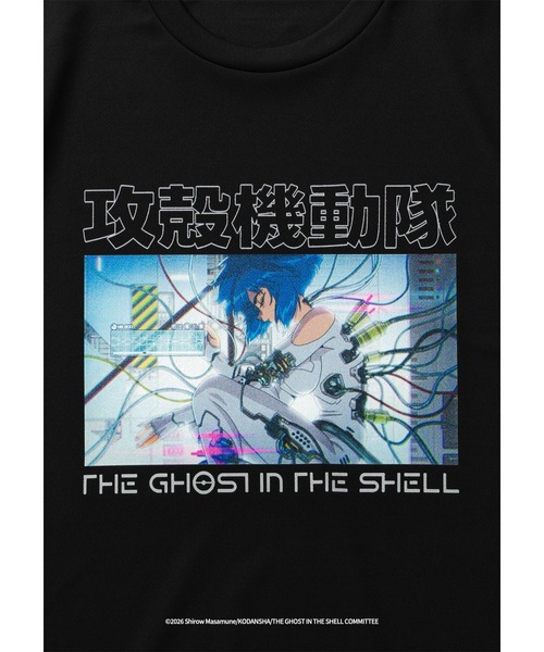 narifuri(ナリフリ)の「narifuri × 攻殻機動隊 THE GHOST IN THE SHELL ドライTシャツ(Tシャツ/カットソー・メンズ・ブラック/ホワイト/ブルー・LARGE/X-LARGE/SMALL/MEDIUM)」の6枚目の写真