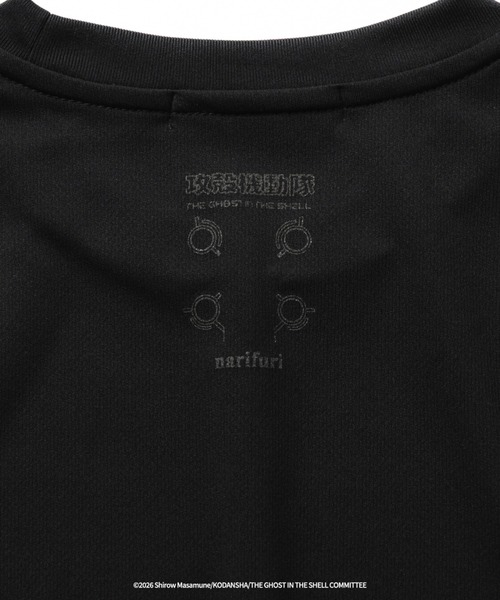 narifuri(ナリフリ)の「narifuri × 攻殻機動隊 THE GHOST IN THE SHELL ドライTシャツ(Tシャツ/カットソー・メンズ・ブラック/ホワイト/ブルー・LARGE/X-LARGE/SMALL/MEDIUM)」の8枚目の写真