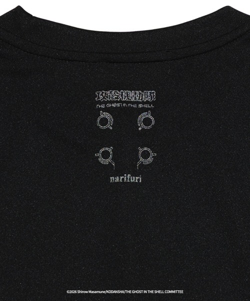 narifuri(ナリフリ)の「narifuri × 攻殻機動隊 THE GHOST IN THE SHELL ドライTシャツ(Tシャツ/カットソー・メンズ・ブラック/ホワイト/ブルー・LARGE/X-LARGE/SMALL/MEDIUM)」の9枚目の写真