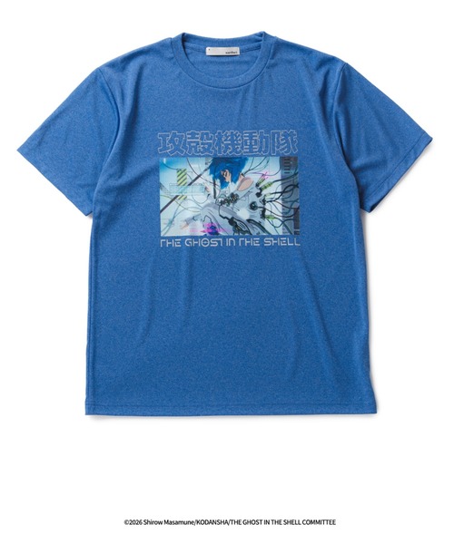 narifuri(ナリフリ)の「narifuri × 攻殻機動隊 THE GHOST IN THE SHELL ドライTシャツ(Tシャツ/カットソー・メンズ・ブラック/ホワイト/ブルー・LARGE/X-LARGE/SMALL/MEDIUM)」の5枚目の写真