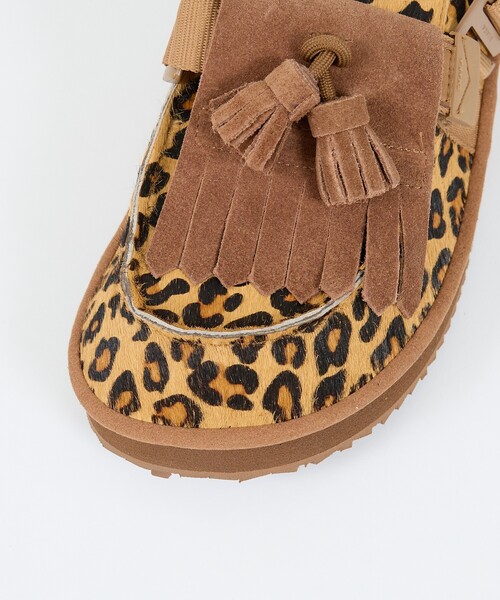 SHAKA(シャカ)の「【SHAKA/シャカ】ミュール タッセル カウ/MULE TASSEL COW/シューズ(モカシン/デッキシューズ・レディース・ブラック系その他/ブラウン系その他・25/24/23)」の8枚目の写真