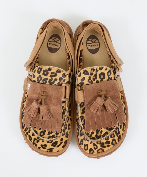 SHAKA(シャカ)の「【SHAKA/シャカ】ミュール タッセル カウ/MULE TASSEL COW/シューズ(モカシン/デッキシューズ・レディース・ブラック系その他/ブラウン系その他・25/24/23)」の9枚目の写真