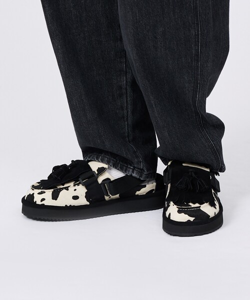 SHAKA(シャカ)の「【SHAKA/シャカ】ミュール タッセル カウ/MULE TASSEL COW/シューズ(モカシン/デッキシューズ・レディース・ブラック系その他/ブラウン系その他・25/24/23)」の18枚目の写真