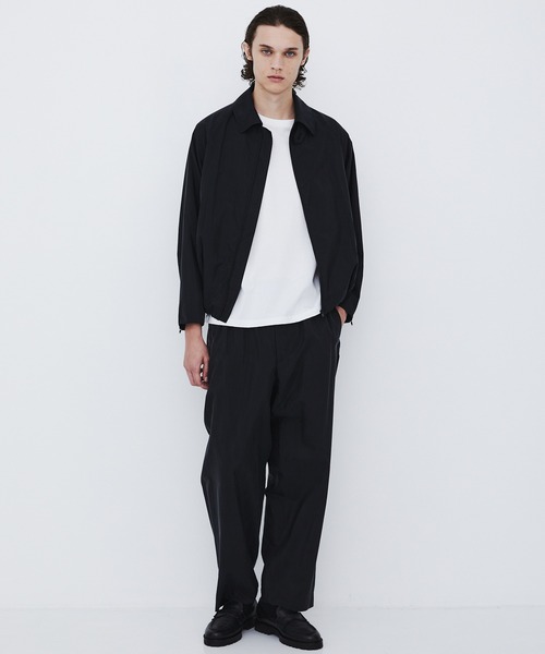 UNITED TOKYO（ユナイテッドトウキョウ）の「【数量限定】SILK NYLON EASY PANTS　｜シルク85％/肌離れ/ムレ防止/日本製産（その他パンツ・メンズ・ライトブルーグレー/ブラック/ブラウン・1/2）」の5枚目の写真