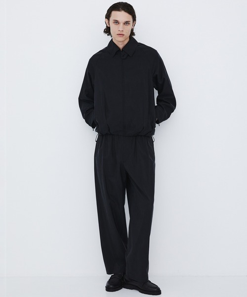 UNITED TOKYO（ユナイテッドトウキョウ）の「【数量限定】SILK NYLON EASY PANTS　｜シルク85％/肌離れ/ムレ防止/日本製産（その他パンツ・メンズ・ライトブルーグレー/ブラック/ブラウン・1/2）」の6枚目の写真
