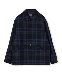 【別注】PENDLETON ウールチェック CPO シャツブルゾン