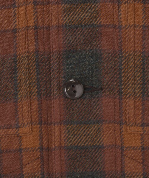 TOMORROWLAND (トゥモローランド)の「【別注】PENDLETON ウールチェック CPO シャツブルゾン(ブルゾン・メンズ・ブルー系その他/オレンジ系その他・XS/S/M)」の13枚目の写真