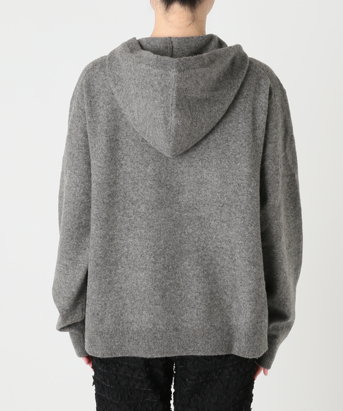 CITYSHOP(シティーショップ)の「HOODIE ニット(ニット/セーター・レディース・ピンク/チャコールグレー/ベージュ・FREE)」の12枚目の写真