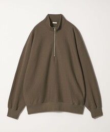 <Steven Alan> C/R ウラケ ジップ スタンドネック スウェット