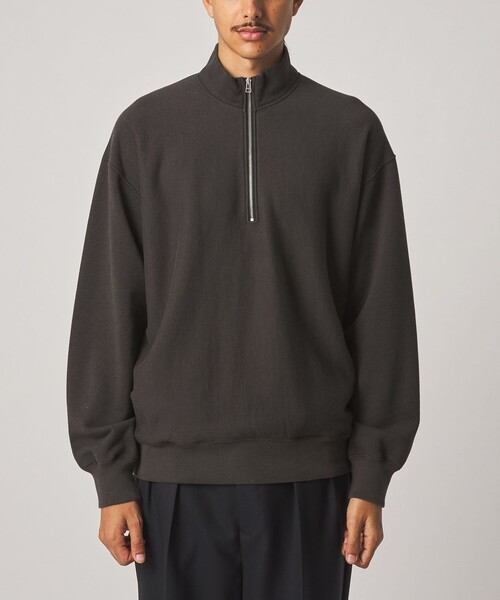 Steven Alan(スティーブンアラン)の「<Steven Alan> C/R ウラケ ジップ スタンドネック スウェット(スウェット・メンズ・パープル/ダークグレー/オリーブ・XL/L/M/S)」の13枚目の写真