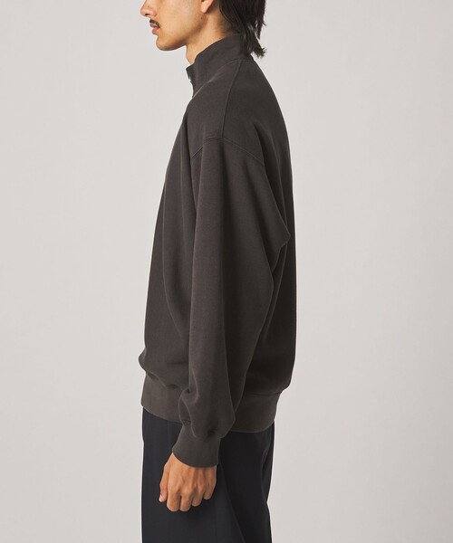 Steven Alan(スティーブンアラン)の「<Steven Alan> C/R ウラケ ジップ スタンドネック スウェット(スウェット・メンズ・パープル/ダークグレー/オリーブ・XL/L/M/S)」の6枚目の写真