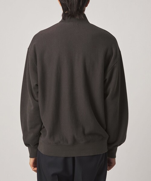 Steven Alan(スティーブンアラン)の「<Steven Alan> C/R ウラケ ジップ スタンドネック スウェット(スウェット・メンズ・パープル/ダークグレー/オリーブ・XL/L/M/S)」の11枚目の写真