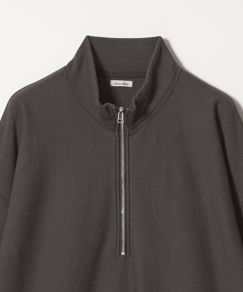 Steven Alan(スティーブンアラン)の「<Steven Alan> C/R ウラケ ジップ スタンドネック スウェット(スウェット・メンズ・パープル/ダークグレー/オリーブ・XL/L/M/S)」の7枚目の写真