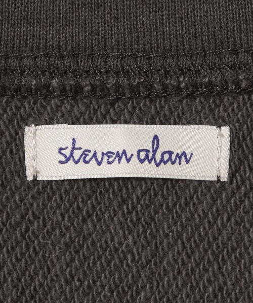 Steven Alan(スティーブンアラン)の「<Steven Alan> C/R ウラケ ジップ スタンドネック スウェット(スウェット・メンズ・パープル/ダークグレー/オリーブ・XL/L/M/S)」の10枚目の写真