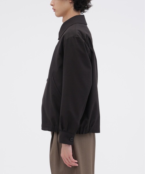 MARGARET HOWELL(マーガレットハウエル)の「YARN DYE WOOL PLAINWEAVE(ブルゾン・メンズ・ブラウン系その他2・SMALL/MEDIUM/LARGE)」の3枚目の写真