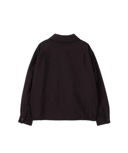 MARGARET HOWELL(マーガレットハウエル)の「YARN DYE WOOL PLAINWEAVE(ブルゾン・メンズ・ブラウン系その他2・SMALL/MEDIUM/LARGE)」の5枚目の写真