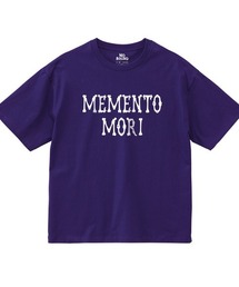 NOBOUND(ノーバウンド) 半袖Tシャツ メッセージ ボーンロゴ プリント ボックスシルエット トップス カットソー メンズ ユニセックス
