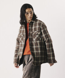 Firsthand（ファーストハンド）の「Firsthand ファーストハンド キルティング チェックシャツジャケット 【限定展開】（ブルゾン）」