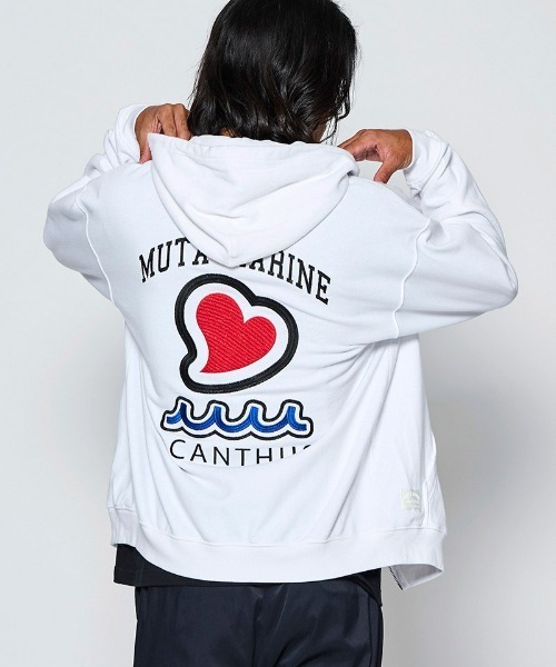 ACANTHUS(アカンサス)の「mpa4243- Souvenir Zip-up Hooded Sweatshirt スウェットジップパーカー(MA2712)(パーカー・メンズ・ホワイト/ブラック/ネイビー・XL/L/M/S)」の10枚目の写真