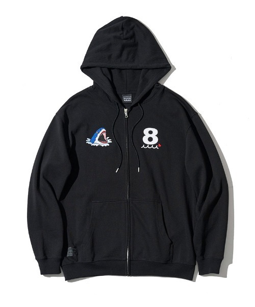 ACANTHUS(アカンサス)の「mpa4243- Souvenir Zip-up Hooded Sweatshirt スウェットジップパーカー(MA2712)(パーカー・メンズ・ホワイト/ブラック/ネイビー・XL/L/M/S)」の17枚目の写真