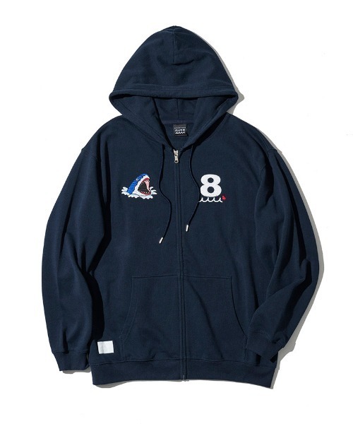 ACANTHUS(アカンサス)の「mpa4243- Souvenir Zip-up Hooded Sweatshirt スウェットジップパーカー(MA2712)(パーカー・メンズ・ホワイト/ブラック/ネイビー・XL/L/M/S)」の18枚目の写真