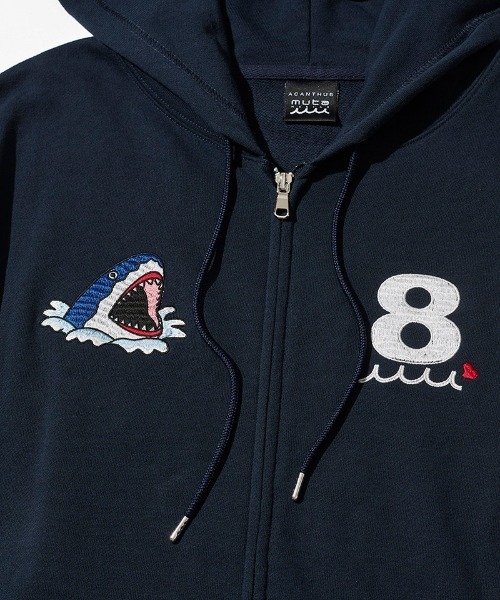 ACANTHUS(アカンサス)の「mpa4243- Souvenir Zip-up Hooded Sweatshirt スウェットジップパーカー(MA2712)(パーカー・メンズ・ホワイト/ブラック/ネイビー・XL/L/M/S)」の20枚目の写真