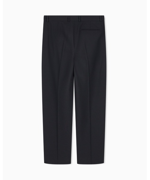EMPORIO ARMANI(エンポリオアルマーニ)の「<ZOZO限定>【エンポリオ アルマーニ】平織りストレッチウール パンツ(スラックス・メンズ・ブラック・46/52/50/48)」の7枚目の写真