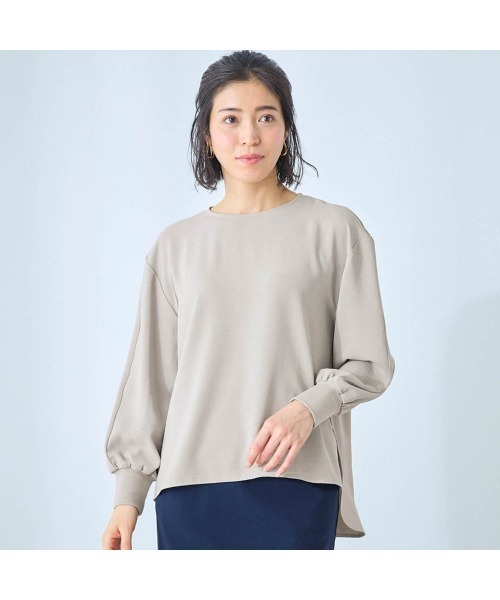 座(THE)パンツ(ザパンツ)の「ベルメゾン・座(THE)ブラウス(シャツ/ブラウス・レディース・オフホワイト/セージグリーン/グレイッシュブルー/ネイビー/ブラック・M/L/LL/S)」の21枚目の写真