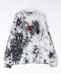 HAND SIGN LS(ハンドサインLS)クルーネック プリント ロンT
