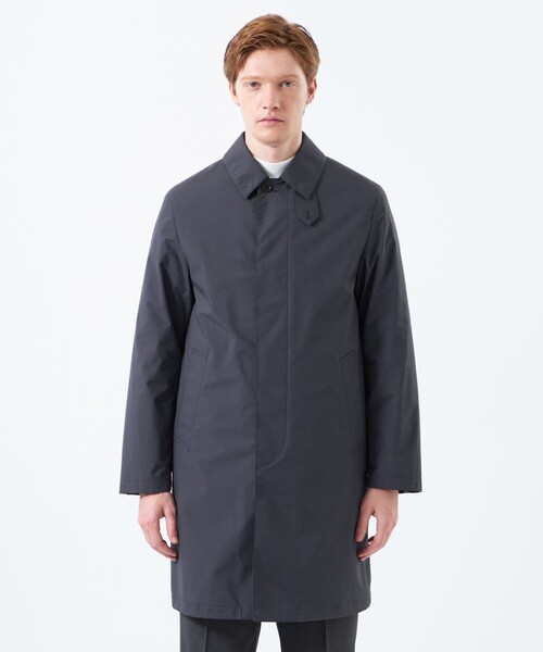 MACKINTOSH PHILOSOPHY(マッキントッシュ フィロソフィー)の「【WEB&一部店舗限定】WELLINGTON PERTEX SHIELD 3L(ウェリントン パーテックスシールド スリーレイヤー)(ステンカラーコート・メンズ・チャコールグレー/ダークネイビー・38/40)」の5枚目の写真