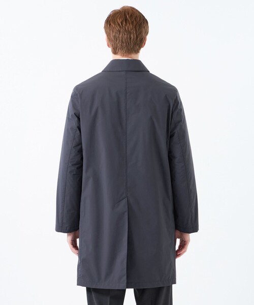 MACKINTOSH PHILOSOPHY(マッキントッシュ フィロソフィー)の「【WEB&一部店舗限定】WELLINGTON PERTEX SHIELD 3L(ウェリントン パーテックスシールド スリーレイヤー)(ステンカラーコート・メンズ・チャコールグレー/ダークネイビー・38/40)」の7枚目の写真