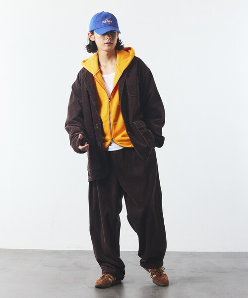 NAUTICA(ノーティカ)の「NAUTICA/ノーティカ ワイドシルエット 2タック コーデュロイパンツ(その他パンツ・メンズ・ブラック/ネイビー/ブラウン・LARGE/X-LARGE/MEDIUM)」の12枚目の写真