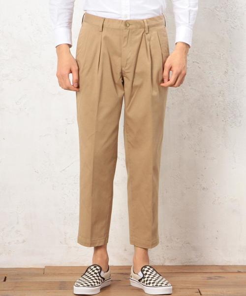 green label relaxing(グリーンレーベルリラクシング)の「SC STRC CHINO 2PLEAT 9/L パンツ◆(その他パンツ・メンズ・ベージュ/ネイビー/ダークグレー・MEDIUM/X-LARGE/LARGE/SMALL)」の17枚目の写真