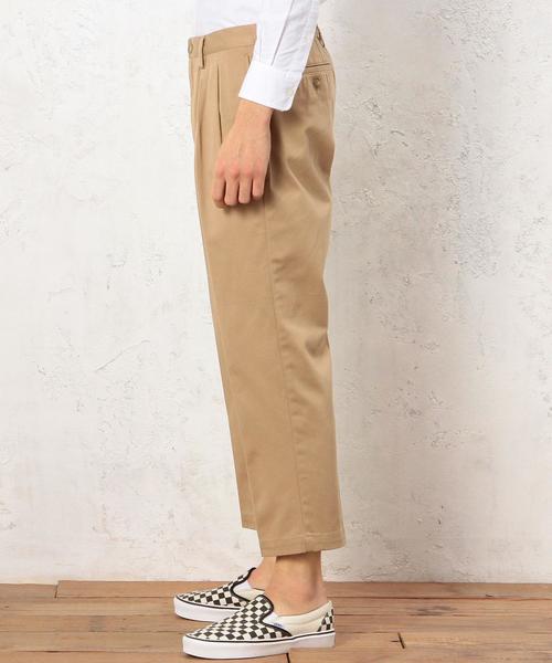 green label relaxing(グリーンレーベルリラクシング)の「SC STRC CHINO 2PLEAT 9/L パンツ◆(その他パンツ・メンズ・ベージュ/ネイビー/ダークグレー・MEDIUM/X-LARGE/LARGE/SMALL)」の18枚目の写真